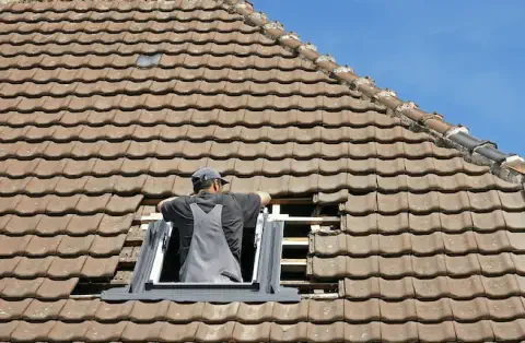 Pose de velux - Uzemain